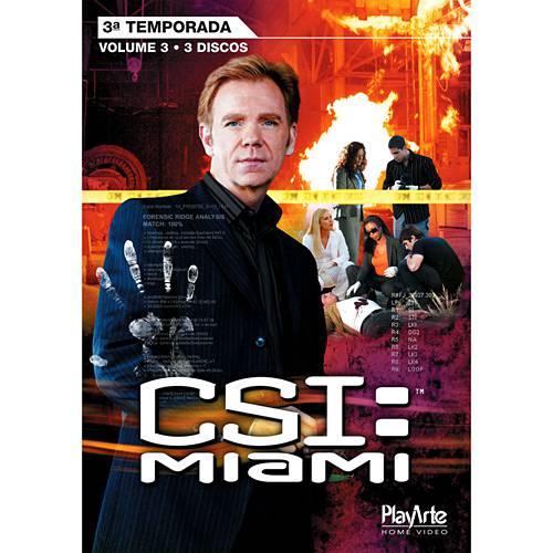 DVD CSI Miami - 3ª Temporada - Volume 3