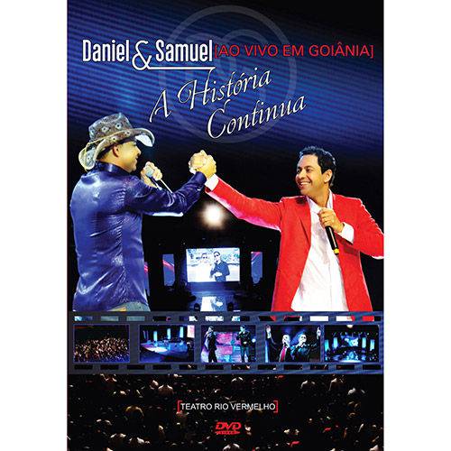 Dvd Daniel Samuel - a História Continua