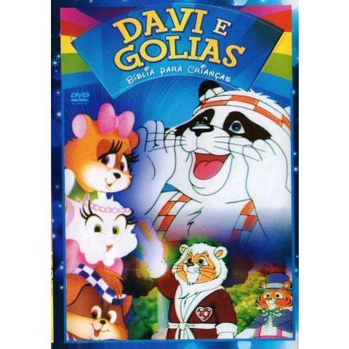 Dvd Davi e Golias - Bíblia para Crianças