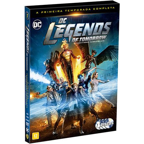 DVD DC Legends Of Tomorrow 1ª Temporada Completa (4 Discos)