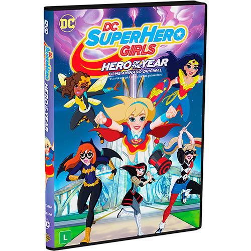 DVD DC Super Hero Girls: Hero Of The Year - Filme Animado Original