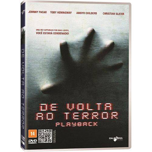 Dvd - de Volta ao Terror