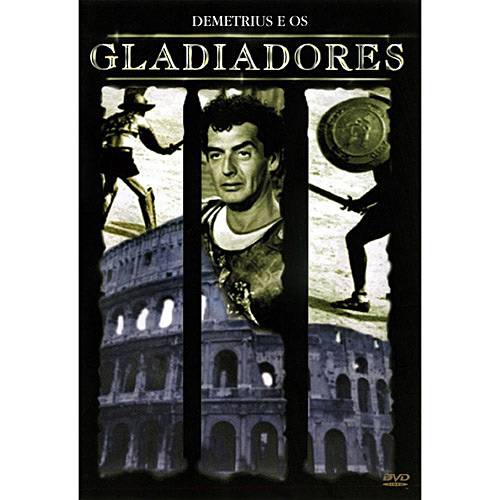DVD Demétrius e os Gladiadores
