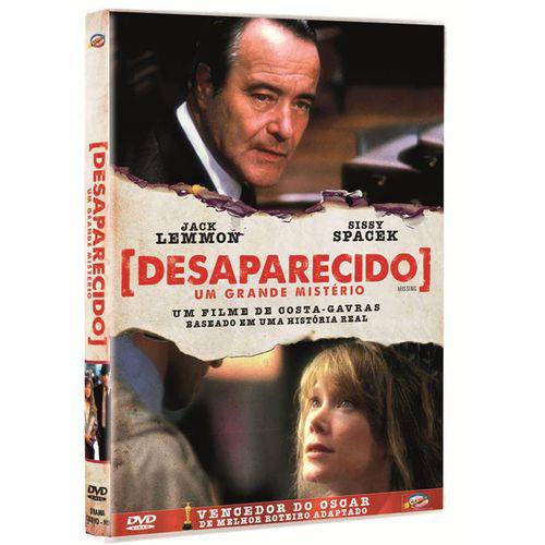 DVD Desaparecido - um Grande Mistério - Costa Gavras