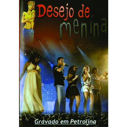DVD Desejo de Menina ao Vivo em Petrolina Original