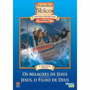 DVD Desenhos Bíblicos Vol. 1