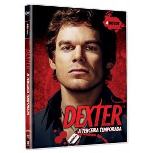 DVD Dexter - Terceira Temporada (4dvds)
