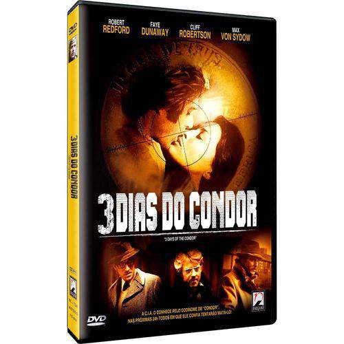 DVD 3 Dias do Condor - Robert Redford