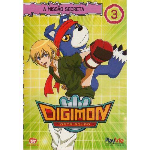DVD Digimon - a Missão Secreta