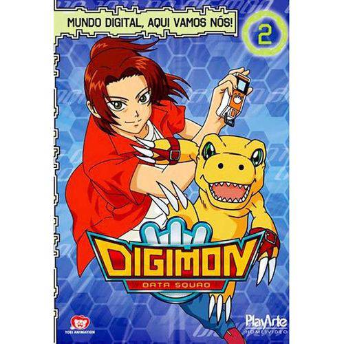 DVD Digimon - Mundo Digital Aqui Vamos Nós