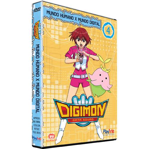 DVD Digimon - Mundo Humano X Mundo Digital - Vol. 4