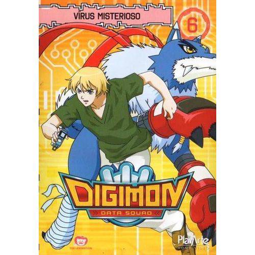 DVD Digimon - Vírus Misterioso - Volume 6