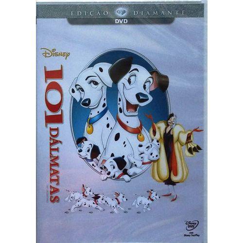 DVD Disney 101 Dalmatas Edição Diamante