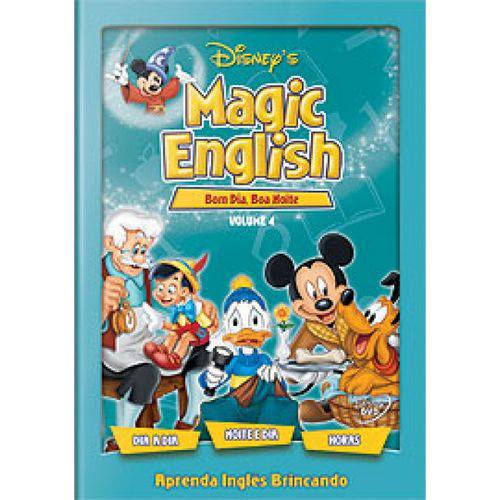 DVD Disney Magic English - Bom Dia, Boa Noite - Vol. 4