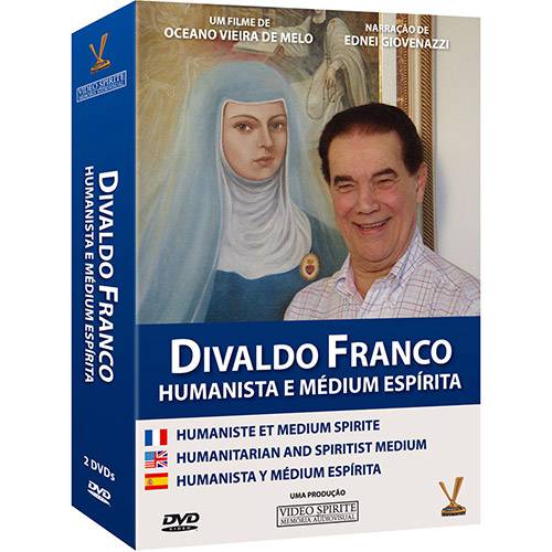 DVD - Divaldo Franco: Humanista e Médium Espírita (2 Discos)