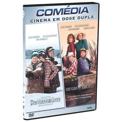 DVD Dois Velhos Rabugentos / Dois Velhos Mais Rabugentos