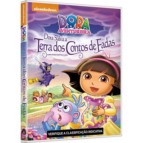 DVD - Dora a Aventureira: Dora Salva a Terra dos Contos de Fada