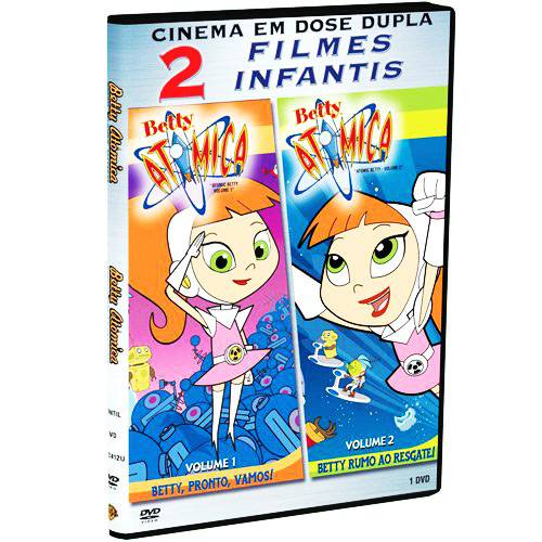 DVD DOSE DUPLA - Betty Atômica Vol.1 + Betty Atômica Vol.2
