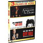 DVD Dose Tripla Al Pacino (Advogado do Diabo, um Dia de Cão, City Hall: Conspiração no Alto Escalão)