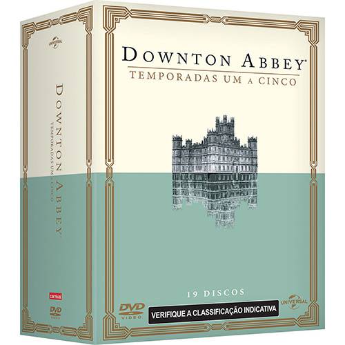 DVD - Downton Abbey - 1ª a 5ª Temporada