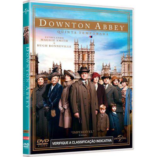 DVD Downton Abbey - 5ª Temporada - 4 Discos