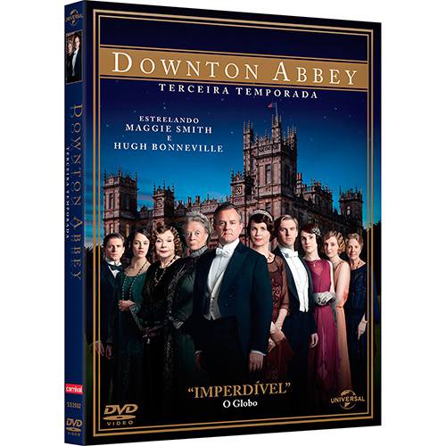 DVD - Downton Abbey - 3ª Temporada - (4 DVD's)