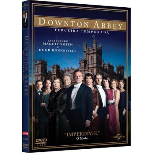 Dvd - Downton Abbey - 3ª Temporada Completa - Legendado