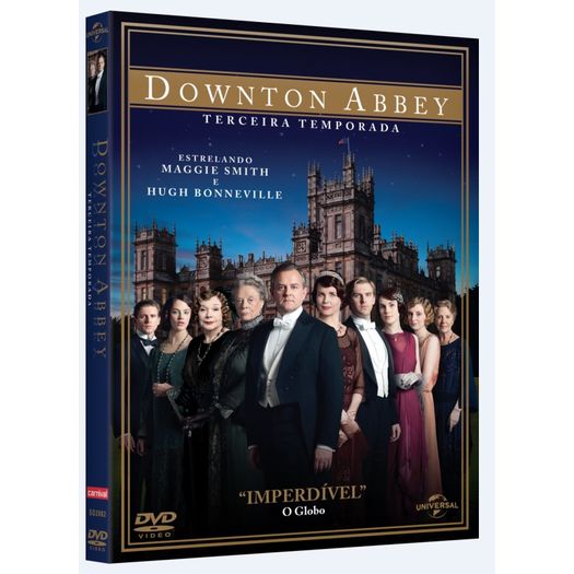 DVD Downton Abbey - Terceira Temporada (4 DVDs)