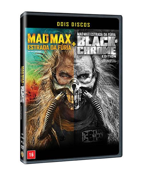 Dvd Duplo - Mad Max: Estrada da Fúria - Black Chrome Edition