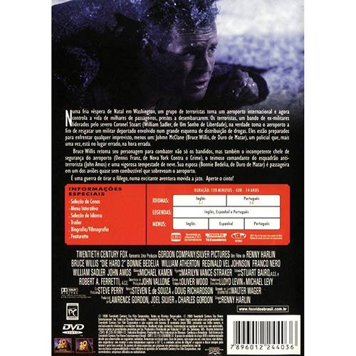 DVD Duro de Matar 2
