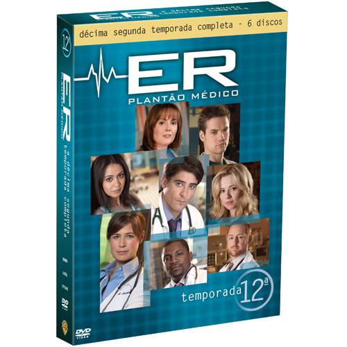 DVD E.R. Plantão Médico - 12ª Temporada Completa (6 DVDs)