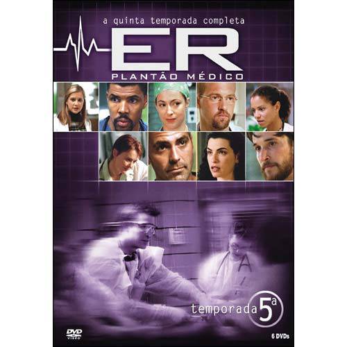DVD E.R. Plantão Médico - 5ª Temporada (6 DVDs)