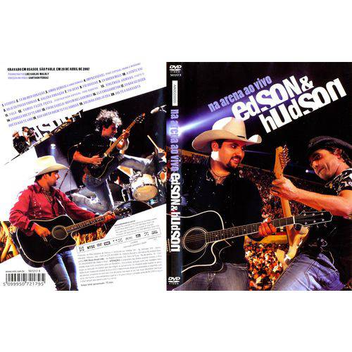 Dvd Edson e Hudson - na Arena ao Vivo (rgm)