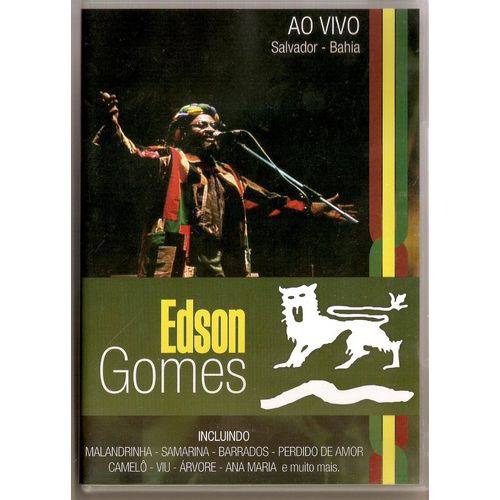 DVD Edson Gomes ao Vivo Salvador Ba Original