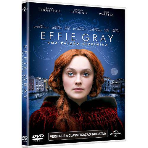 Dvd - Effie Gray: uma Paixão Reprimida