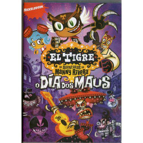 Dvd - El Tigre as Aventuras de Manny Rivera - o Dia dos Maus