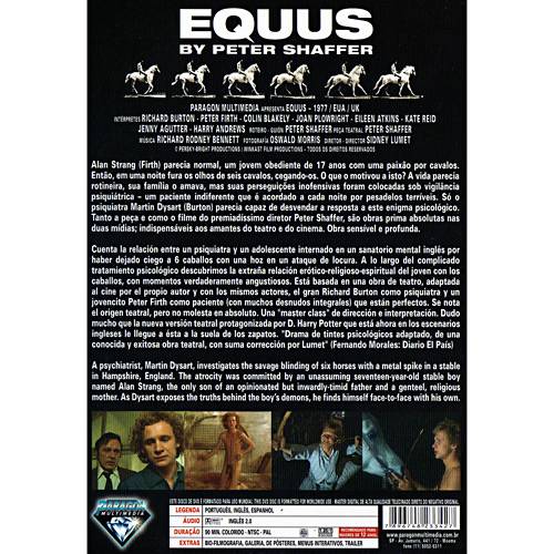 DVD Equus - By Peter Shaffer