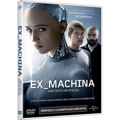 DVD - Ex-machina: Instinto Artificial