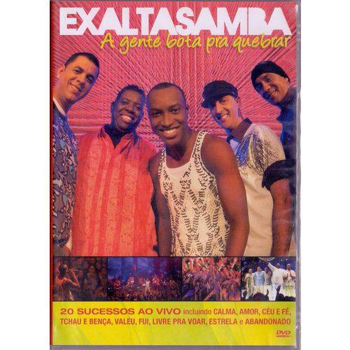 DVD Exaltasamba Agente Bota Pra Quebrar Original