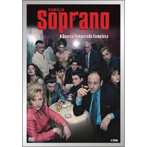 DVD Família Soprano 4ª Temporada (4 DVDs)