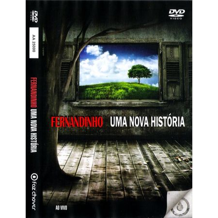 DVD Fernandinho uma Nova História ao Vivo