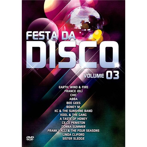 DVD Festa da Disco Music - Vol. 3