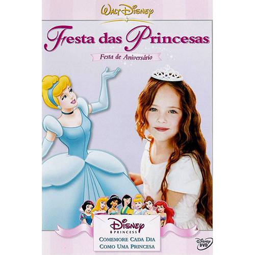DVD Festa das Princesas Disney