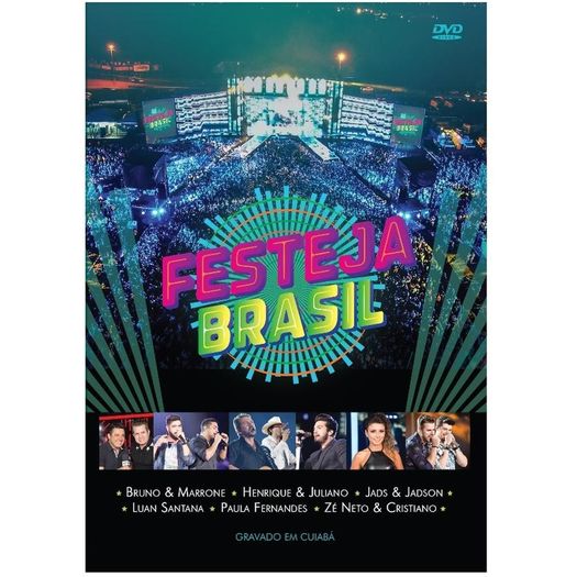 DVD Festeja Brasil