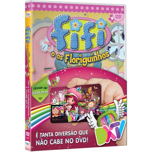 DVD Fifi e os Floriguinhos: uma Nova Pintura (DVD+Cartão)