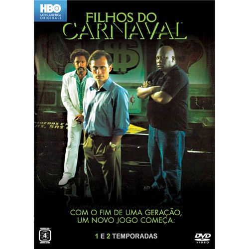 DVD Filhos do Carnaval (4 DVDs)
