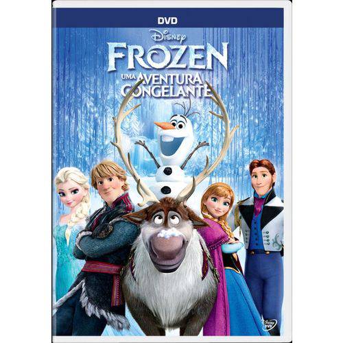 Dvd Frozen - uma Aventura Congela