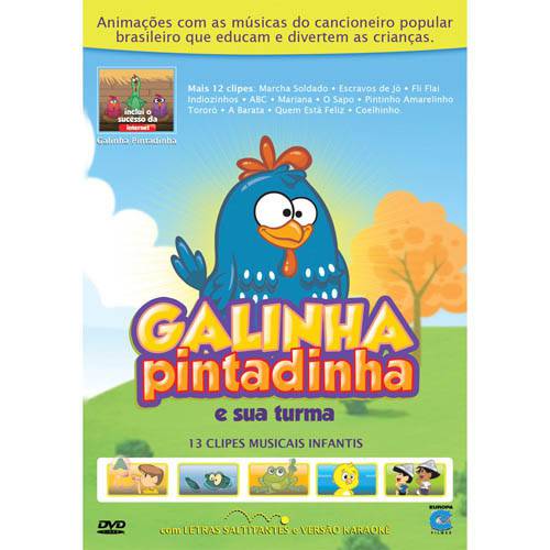 DVD Galinha Pintadinha e Sua Turma