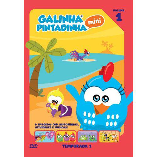 DVD Galinha Pintadinha Mini – 1ª Temporada - Vol. 1