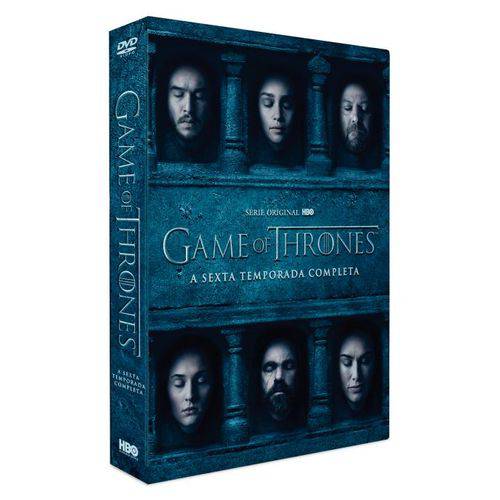 DVD Game Of Thrones - 6ª Temporada - 5 Discos
